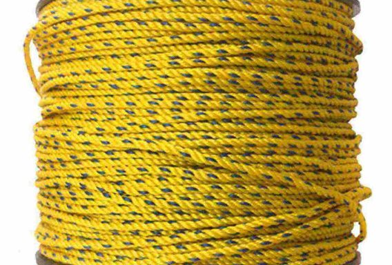 Soga amarilla de propileno marina