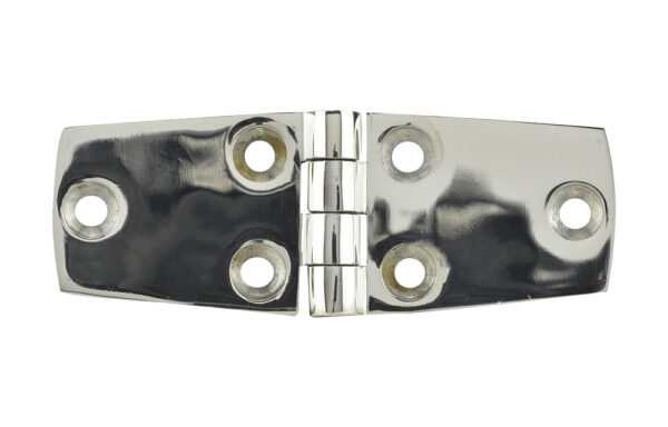 Bisagra inox. 4” 6 hoyos